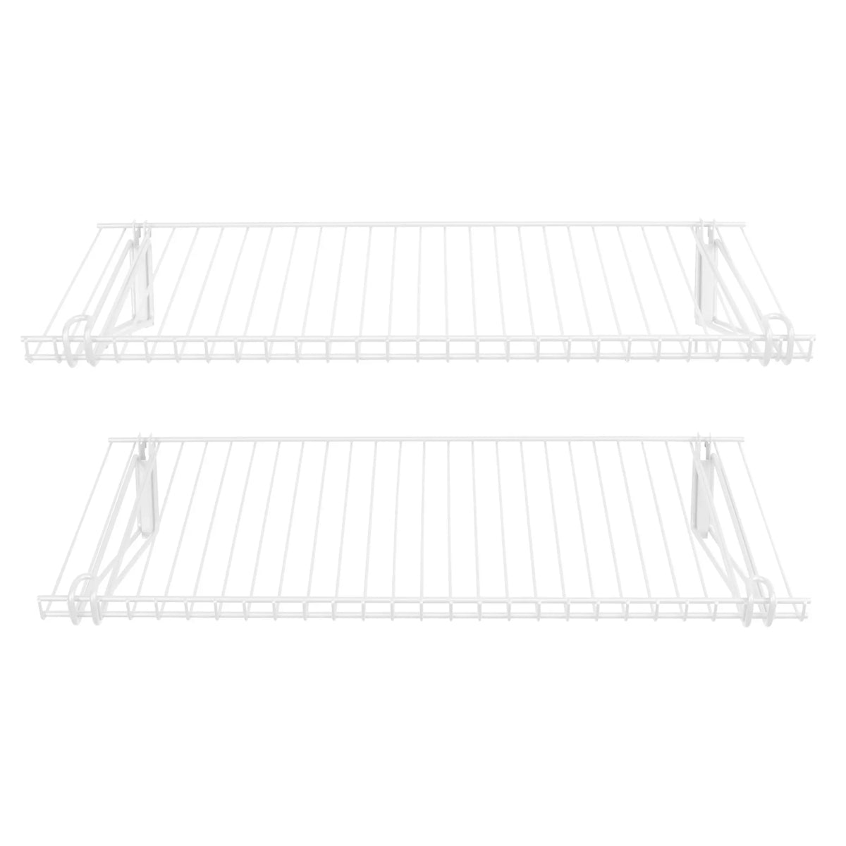 Rubbermaid FG3H9100WHT Configurations Accessories 26-Inch Shelving Kit, White