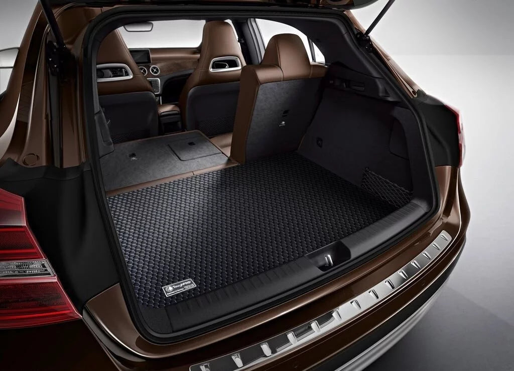 ToughPRO - Cargo Mat Compatible with DODGE Grand Caravan - All Weather Heavy Duty (Made in USA) - Black Rubber - 2014