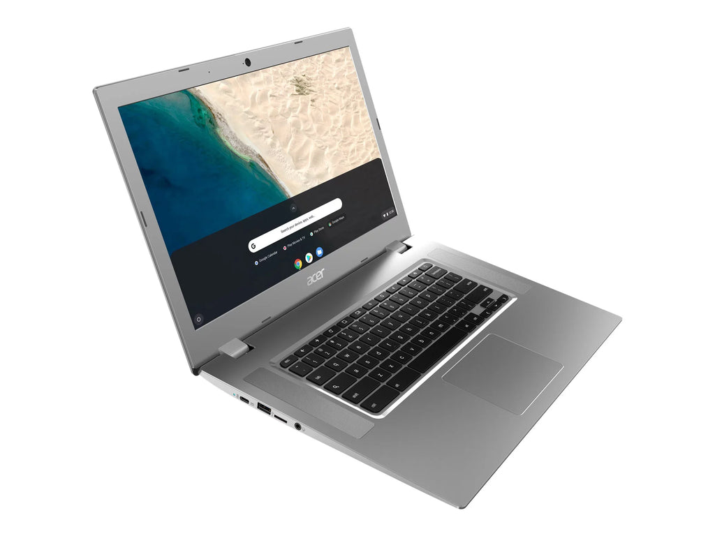Chromebook 315 CB315-2H-68E6 - A6 - 9220C / up to 2.7 GHz - Chrome OS - Radeon R5 - 4 GB RAM - 32 GB eMMC - 15.6" IPS 1920 x 1080 (Full HD) - Wi-Fi 5 - pure silver - kbd: US