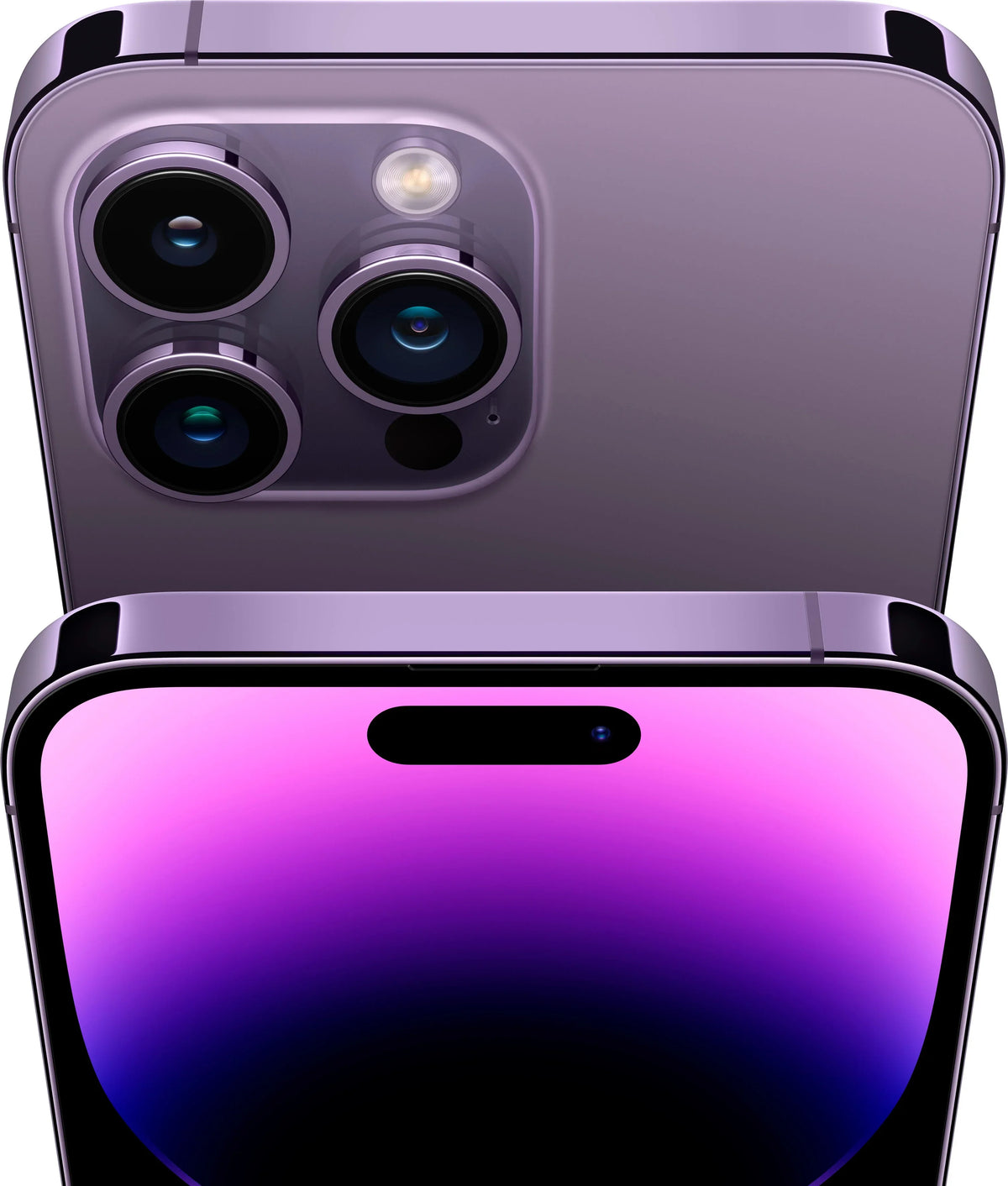Pre-Owned iPhone 14 Pro Max 256GB Deep Purple (AT&T) MQ8W3LL/A (Refurbished: Good)