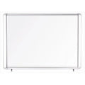 30 x 26.5 in. Liquid Outdoor Magnetic Dry Erase Enclosed Board, Holds 6 Letter Size Sheets
