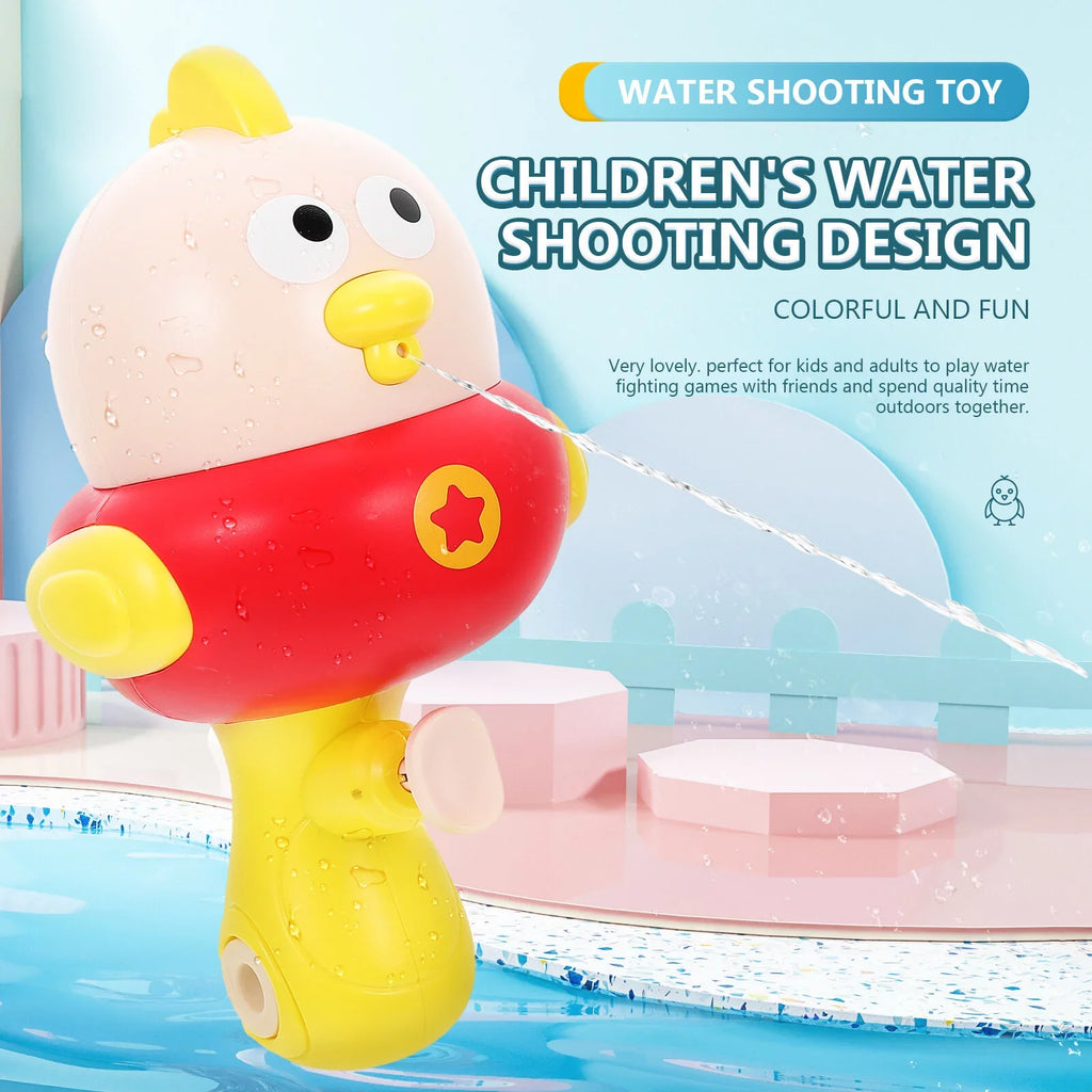 4pcs Interesting Squirt Shooter Wear-resistant Liquid Toy Interactive Squirt Toy Kids Supply