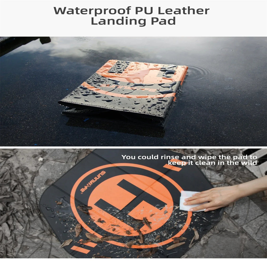 ZiSUGP Double-sided Color Liquid Take-off And Landing Pad For Small And Medium Drones 4k Drones for Adults
