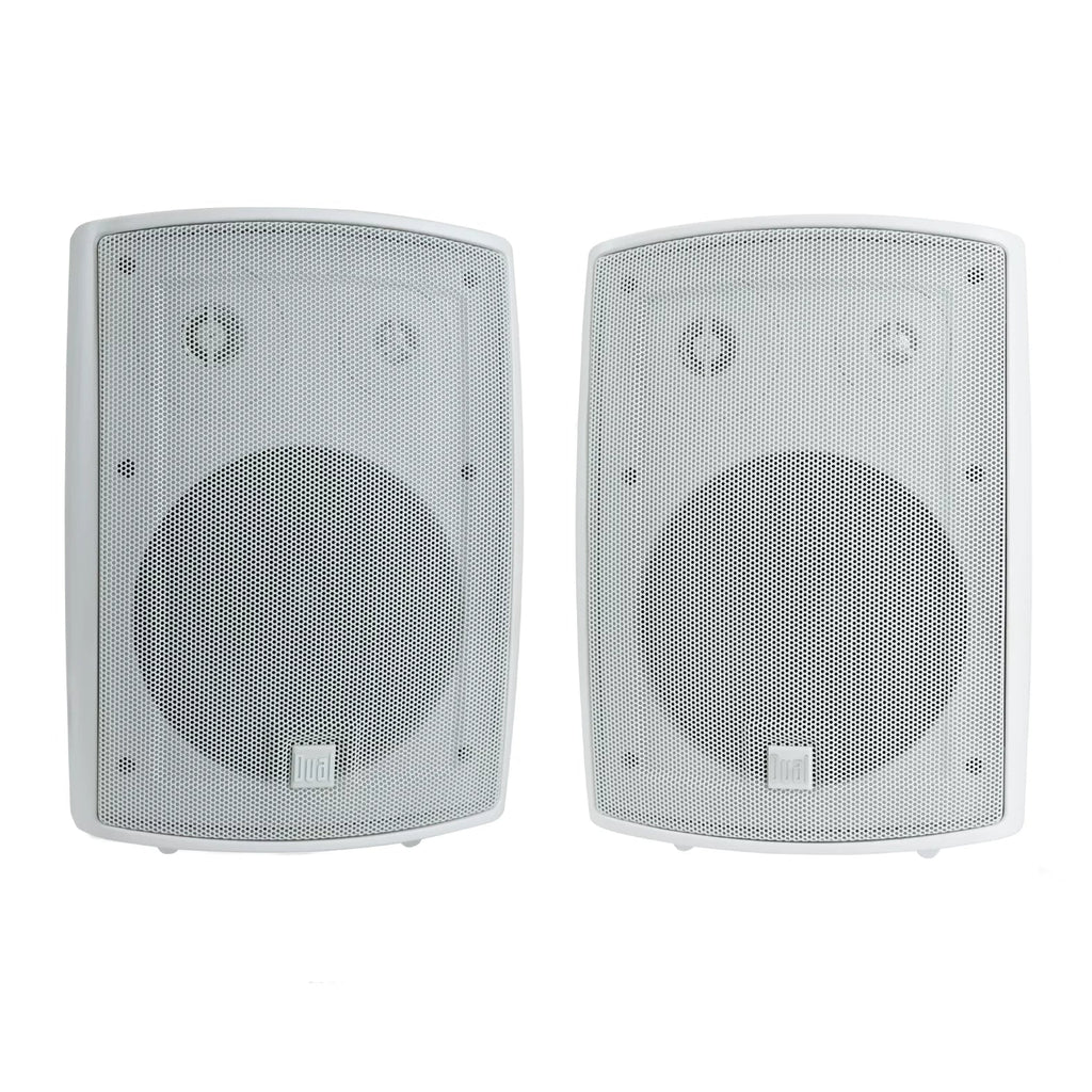 Dual LU53PW 5.25" 3-Way Indoor/Outdoor Speakers (White)