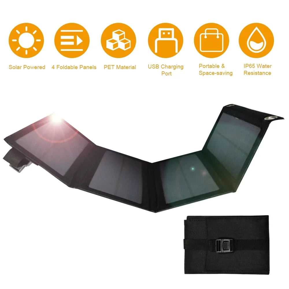 Spirastell Solar Panel,5v 20w Usb P-ower ank With Cell Bendable Ip65 Liquid Resistance P-ower ank With 4 P-owered Cell Bendable With 4 Solar Ip65 Liquid Resistance Bendable Ip65 Fluid Outdoors Koeb