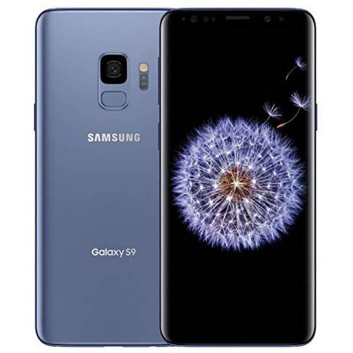 Restored Galaxy S9 G960U 64GB Unlocked GSM 4G LTE Android Phone Coral Blue (Refurbished)