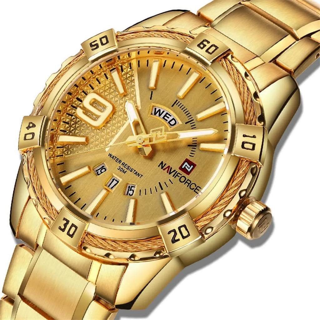 Luxury Brand Men's WristWatch Original Fashion Quartz Classic Watches For Men Fluid Business Steel Band Clock Man BB