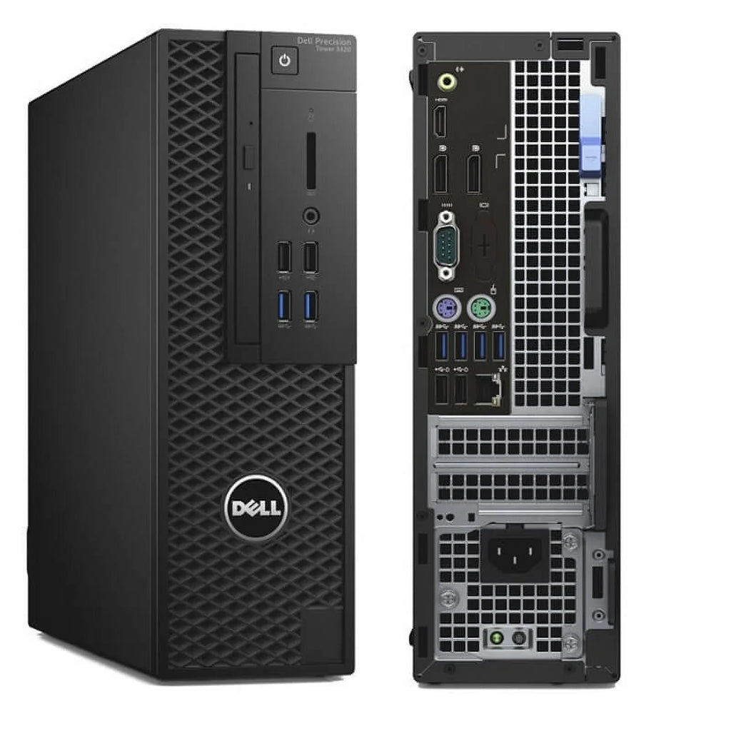 Second-hand Precision Tower 3420 Workstation i7-6700 4C 3.4Ghz 32GB 250GB NVMe 2TB Win 10