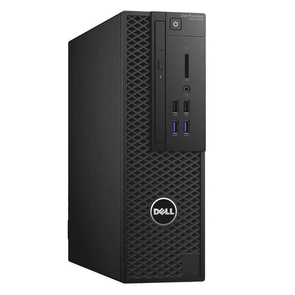 Second-hand Precision Tower 3420 Workstation i7-6700 4C 3.4Ghz 32GB 250GB NVMe 2TB Win 10