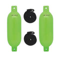 Extreme Max BoatTector Inflatable Fender Value Neon Yellow - Pack of 2