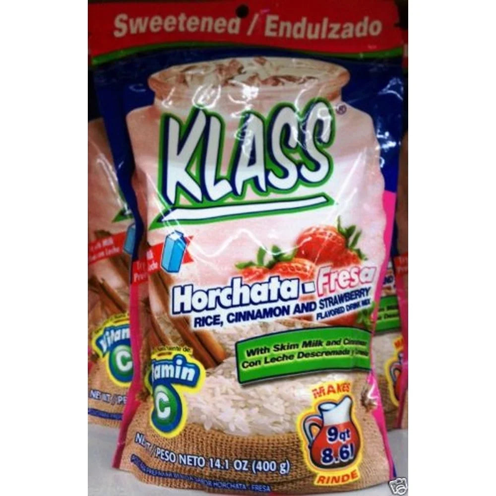 Klass Horchata Strawberry Mix (Pack of 3)