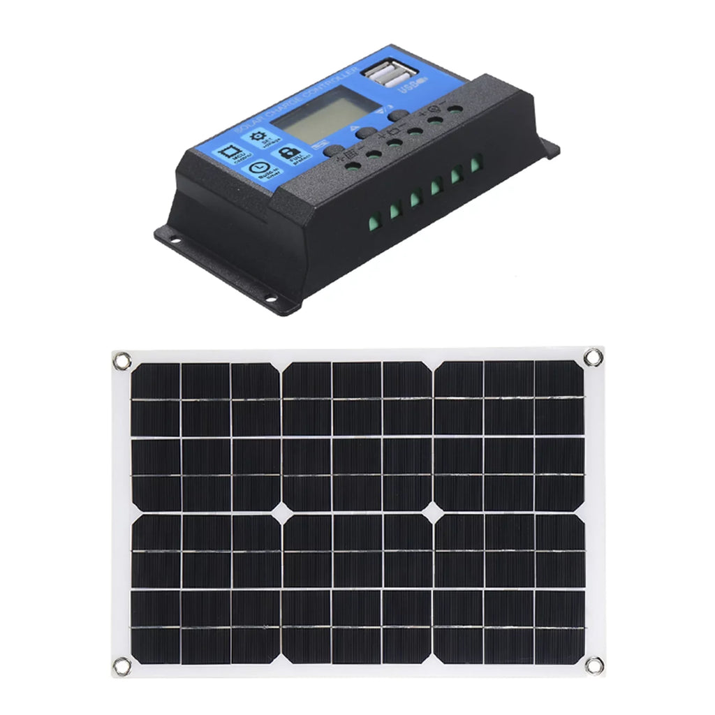 Pinnaco Solar Panel,Solar Panel Solar PWM DC 5V/18V Dual IP65 Fluid Resistance 12V/24V Solar USB Car IP65 Liquid Resistance 12V/24V Dual Output Solar 50W DC 5V/18V Panel 2 USB 5V/18V Dual Output QISUO