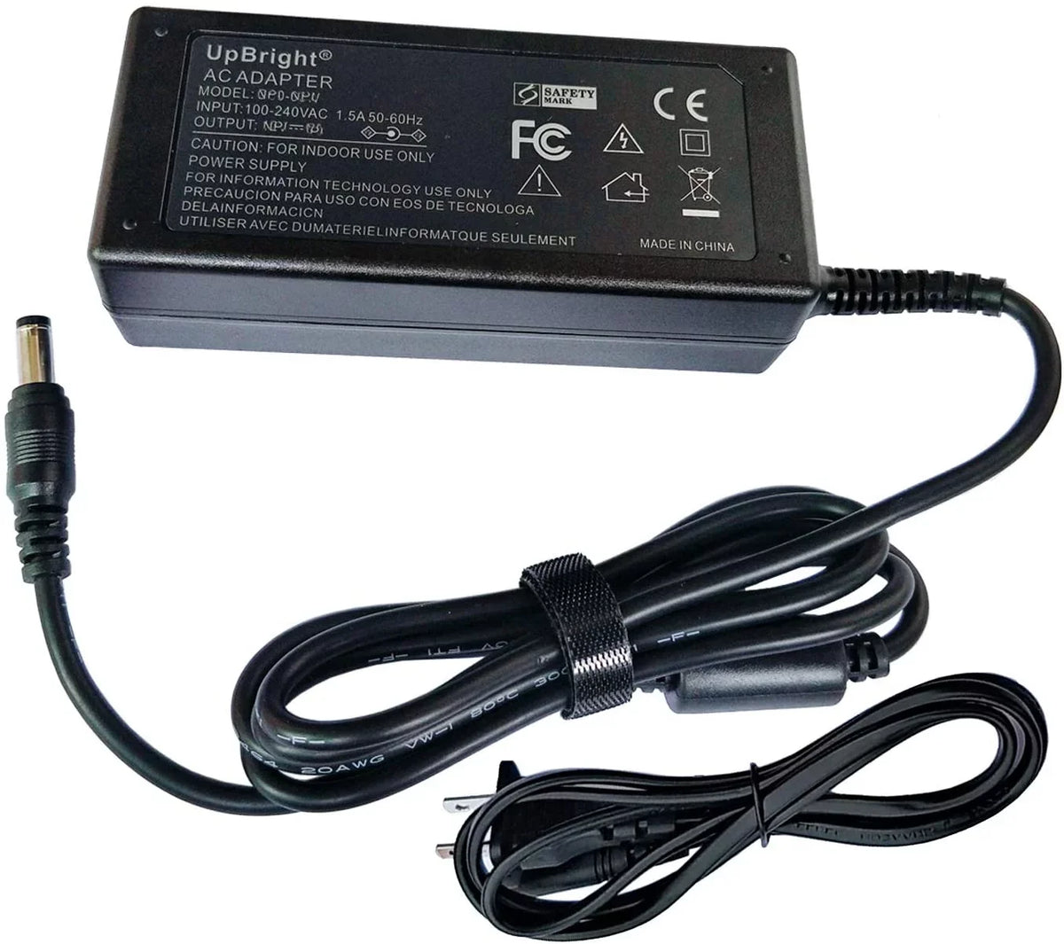 UPBRIGHT NEW Global AC / DC Adapter For Inspiron 15 5000 5551 15-5551 155551 15.6" Display Mobile pc Power Supply Cord Cable PS Battery Charger PSU