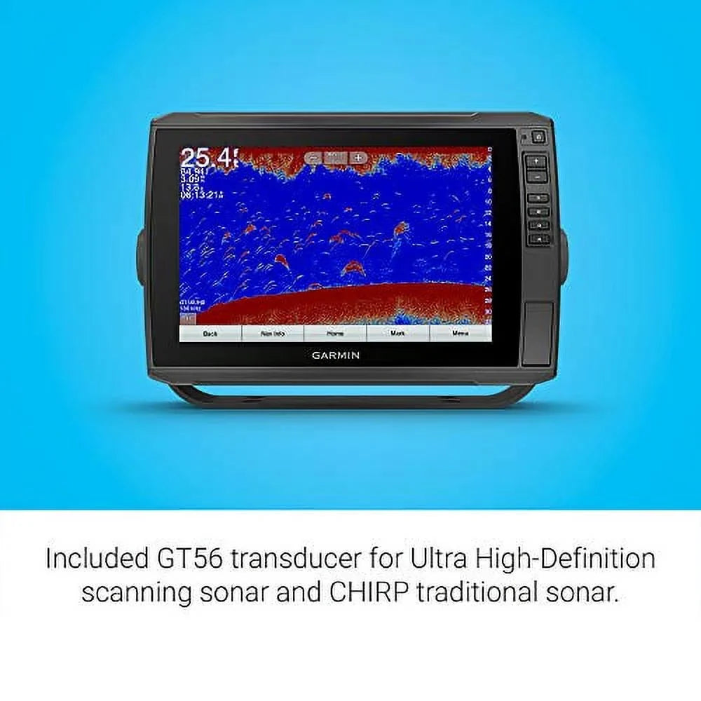 Garmin ECHOMAP Ultra 106sv with GT56UHD-TM Transducer (Bundle) With USB Charging Cube + USB Car Charger + LCD Monitor Cleaning Kit