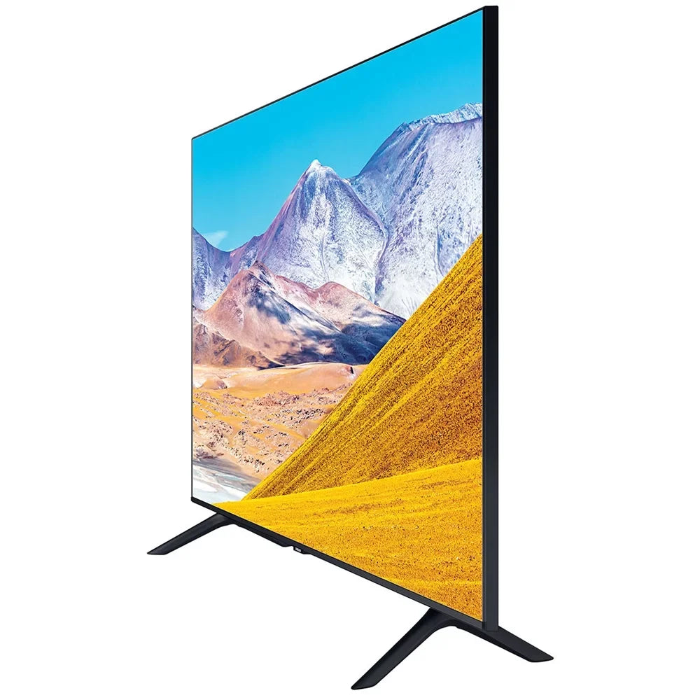 UN65TU8000 65-inch 4K UHD Smart LED TV (2020) Bundle with Deco Gear 60W Soundbar & Subwoofer, Wall Mount, Surge Adapter, Display Cleaner and TV Digital Essentials (65TU8000 65 Inch TV 65" TV)