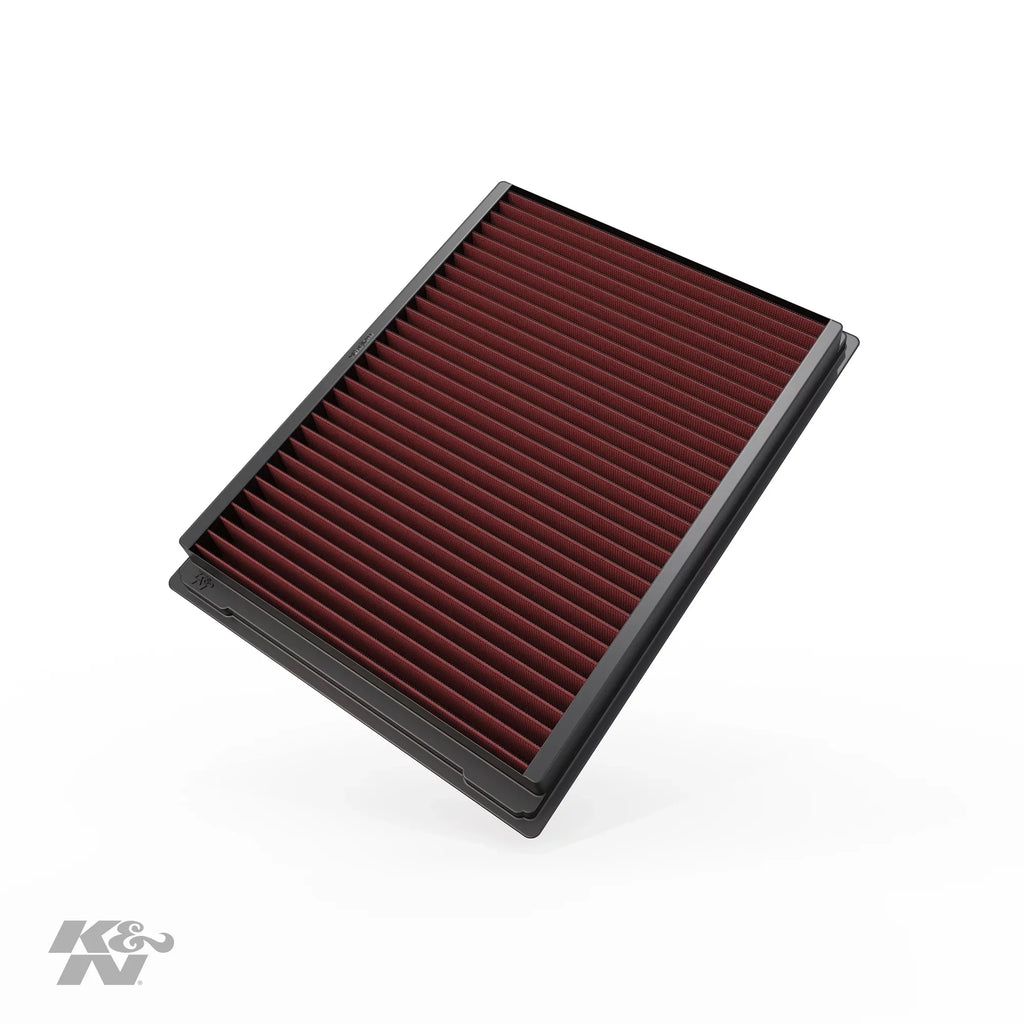 K&N Engine Air Filter: High Efficiency Premium, Washable, Replacement Filter: 1996-2007 BMW L6 (325Ci, M3, X3, 320Ci, 320i, 325Ti and other select models), 33-2231