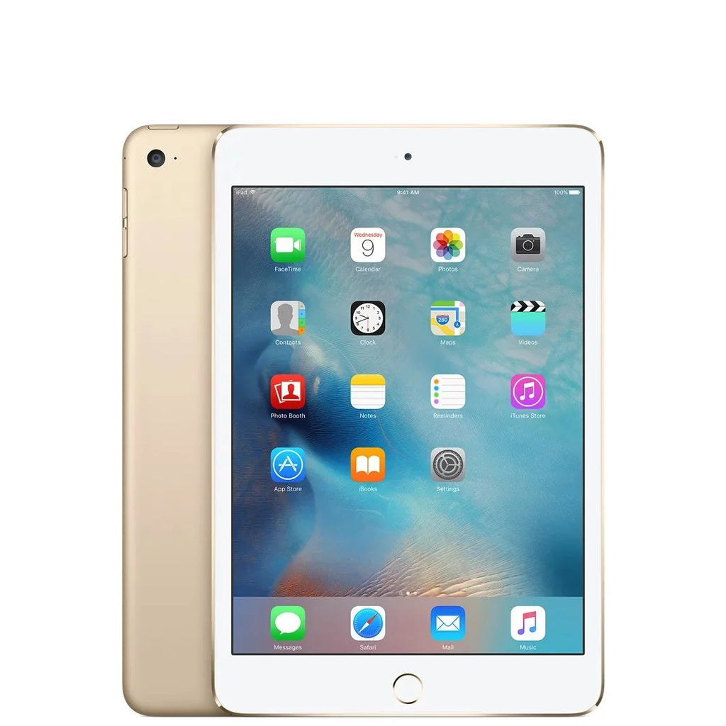 Restored Ipad Mini 4th. Gen A8 DualCore 2GB RAM 64GB Storage iOS Gold (Refurbished)
