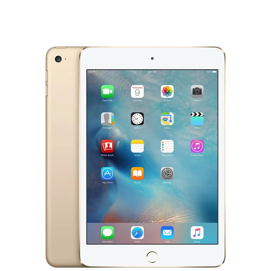 Restored Ipad Mini 4th. Gen A8 DualCore 2GB RAM 64GB Storage iOS Gold (Refurbished)