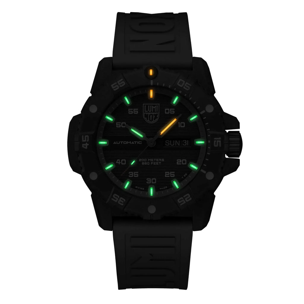 Luminox XS.3862 Men's Master Carbon Seal Grey Rubber Strap Watch