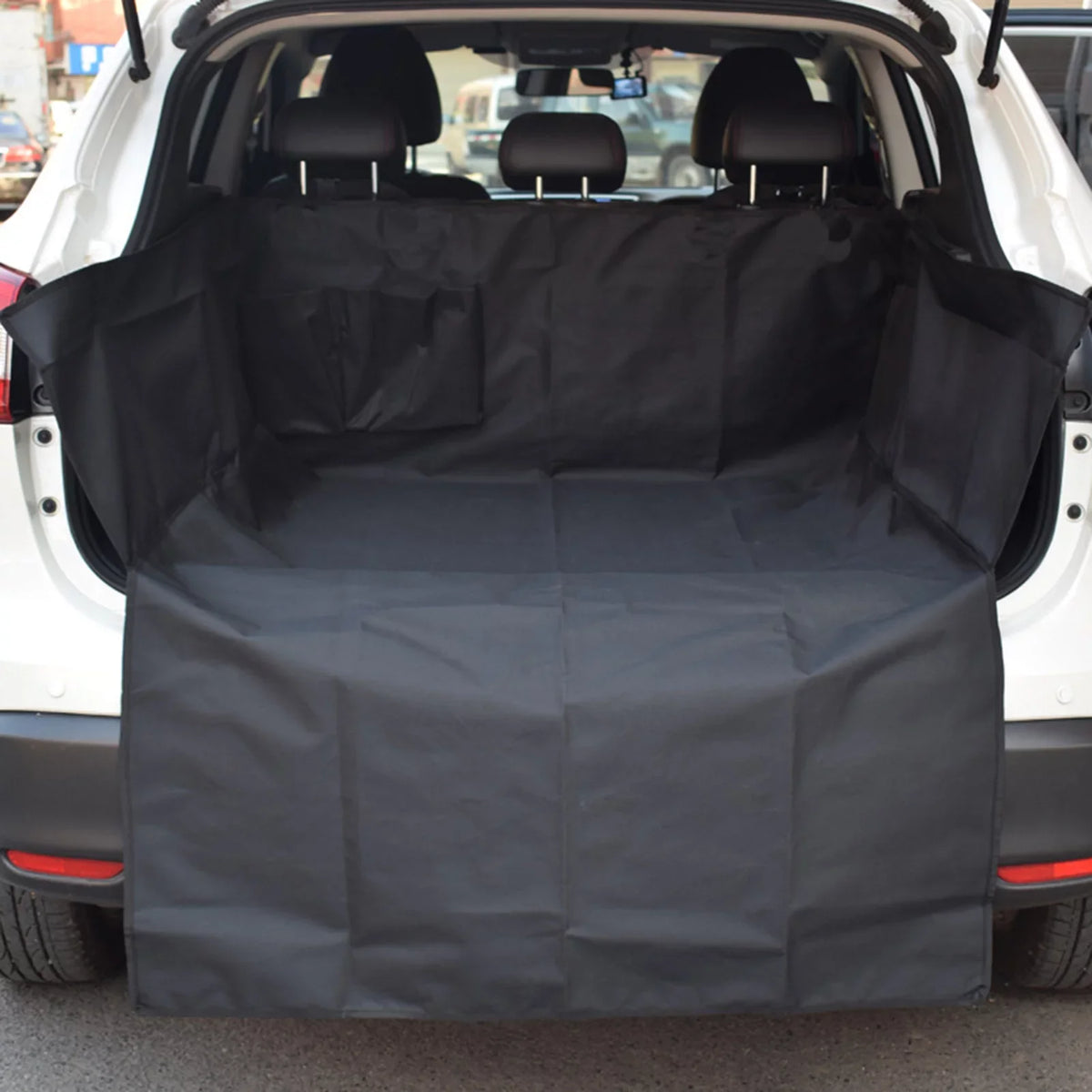 Thicker Bite Resistant Oxford Cloth Car Trunk Pet Mat Trunk Organizer Mat DirtEscape-proof Protective Mat Dog Seat Cushion for SUV Sedan Van