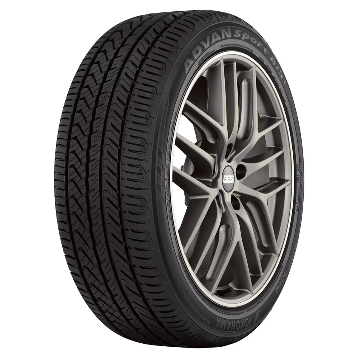 Set of 2 Yokohama Advan Sport A/S Plus 225/45R17 94W XL Tires Fits: 2017-19 Chevrolet Cruze Diesel, 2021 Toyota Corolla S