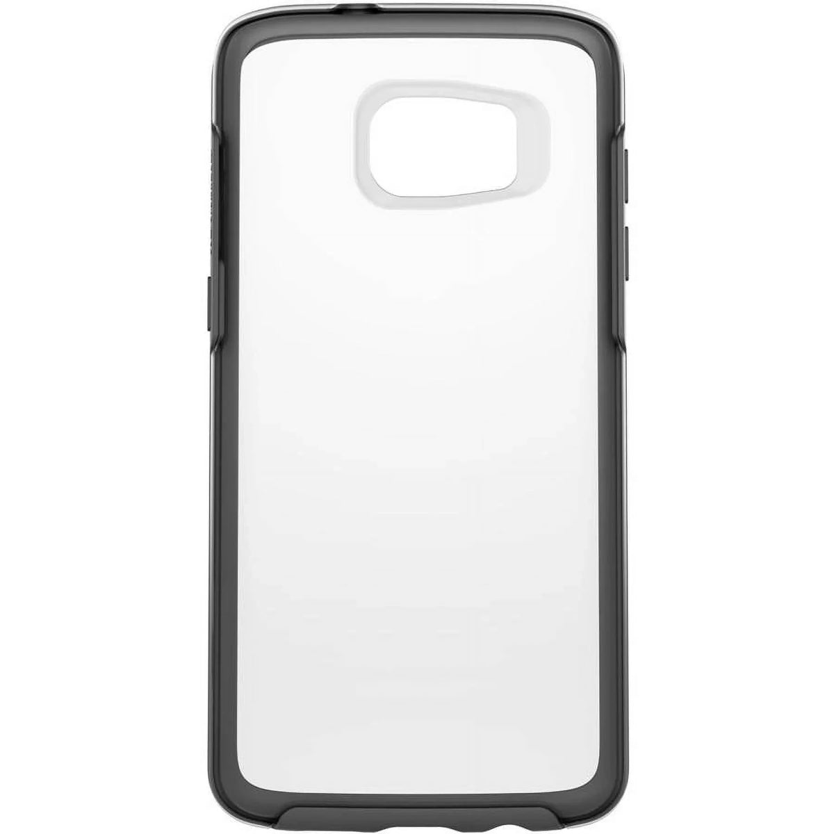 OtterBox Clear Symmetry Series Case for Galaxy S7 edge, Black Crystal