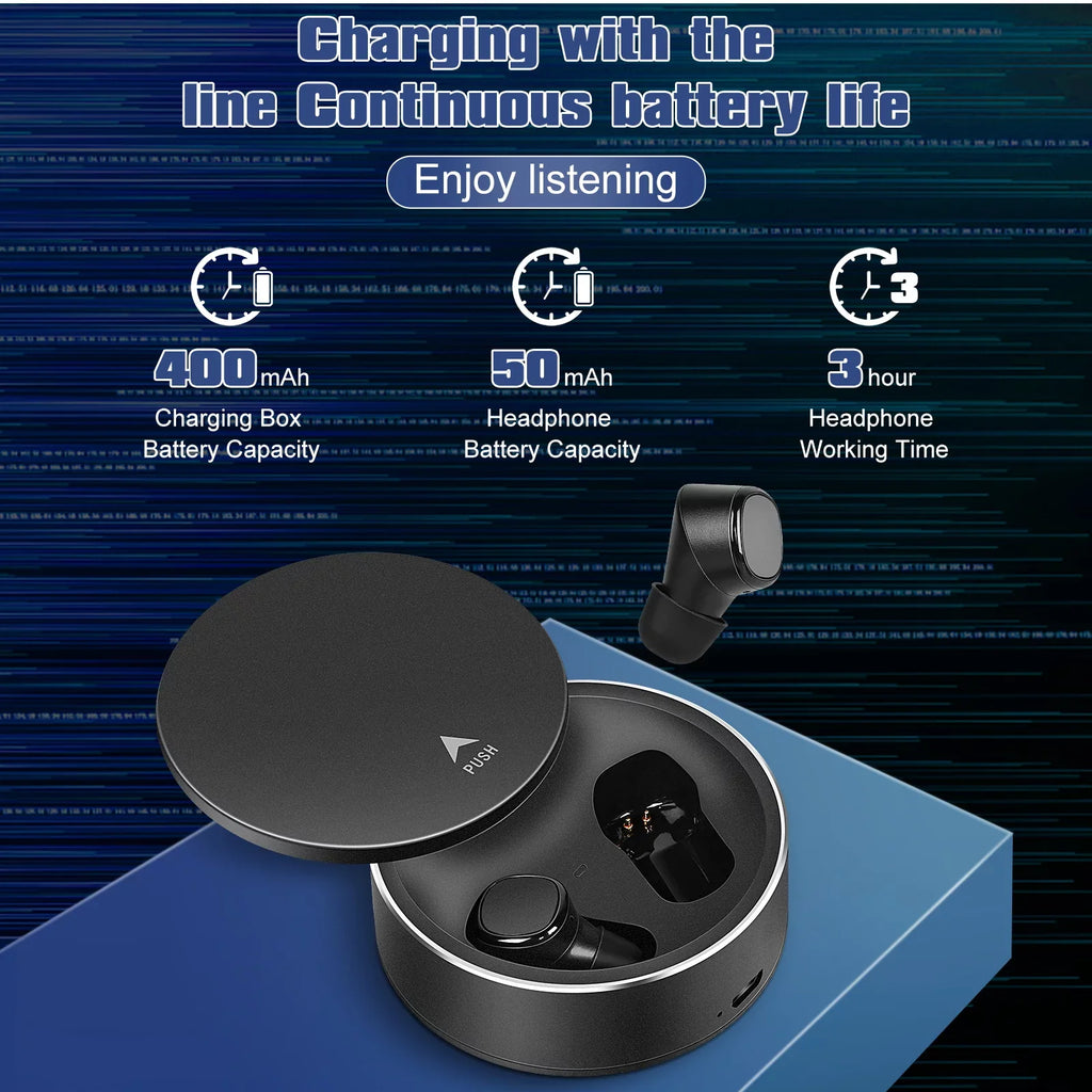 UrbanX X7 Sports True Wireless Earbuds 5.0 IPX5 Fluid Touch Control Earbuds with Mic Earphones in-Ear Deep Bass Built-in Mic Bluetooth Headphones For Xperia R1 (Plus) - Black