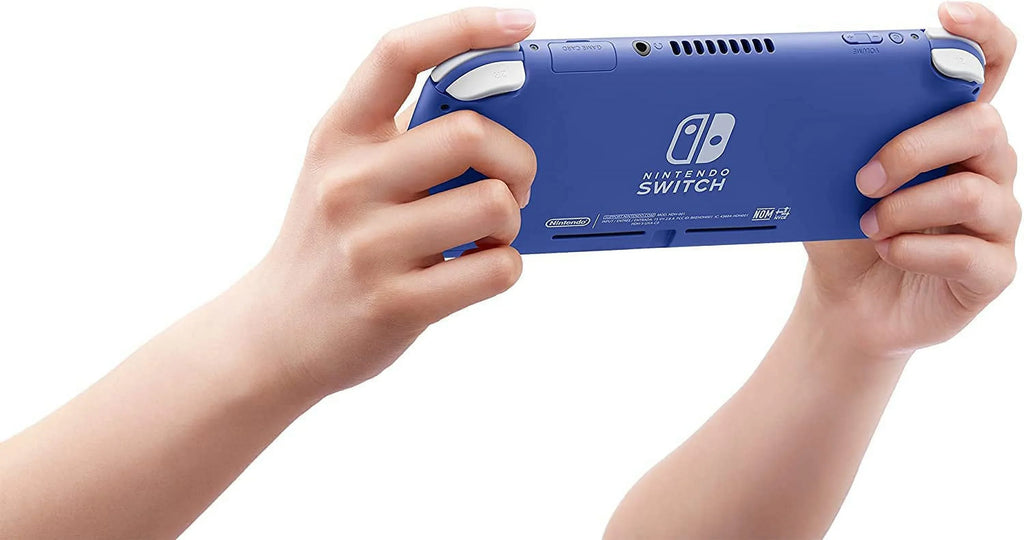 Nintendo Switch Lite Blue - 5.5" Monitor Display, Built-in Plus Control Pad, Built-in Speakers, 802.11ac WiFi, Bluetooth, Bundle with Carrying Case + USB cable
