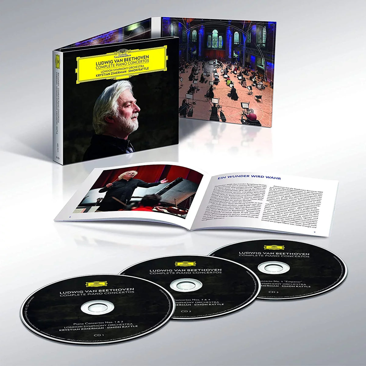 Krystian Zimerman / Simon Rattle / London Symphony Orchestra - Beethoven: Complete Piano Concertos (3 CD) - CD