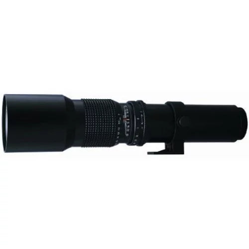 500mm f/8 Telephoto Lens (T Mount) with 2x Teleconverter (=1000mm) for Alpha A450, A500, A550, A290, A390, A560, A5
