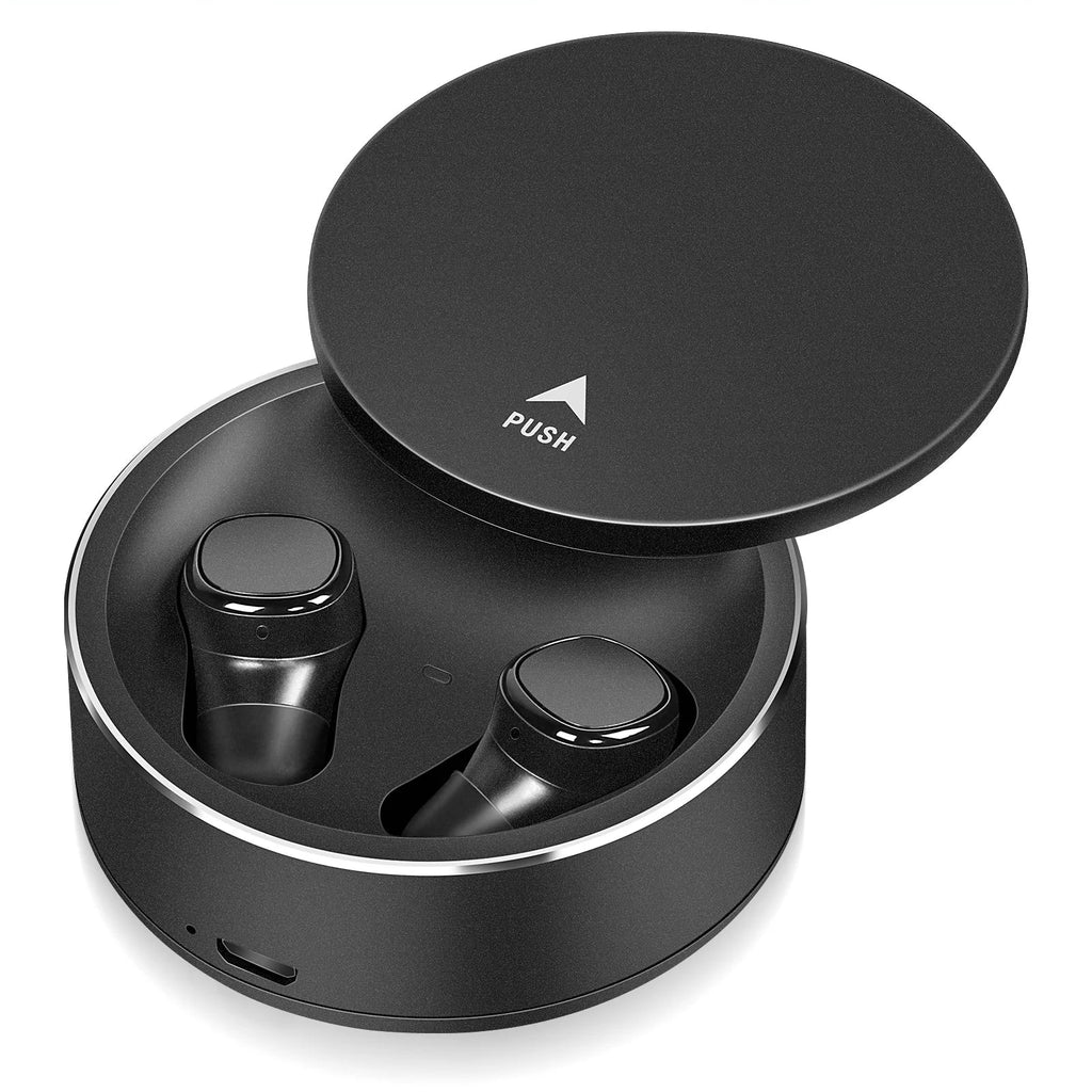 UrbanX X7 Sports True Wireless Earbuds 5.0 IPX5 Fluid Touch Control Earbuds with Mic Earphones in-Ear Deep Bass Built-in Mic Bluetooth Headphones For Xperia R1 (Plus) - Black