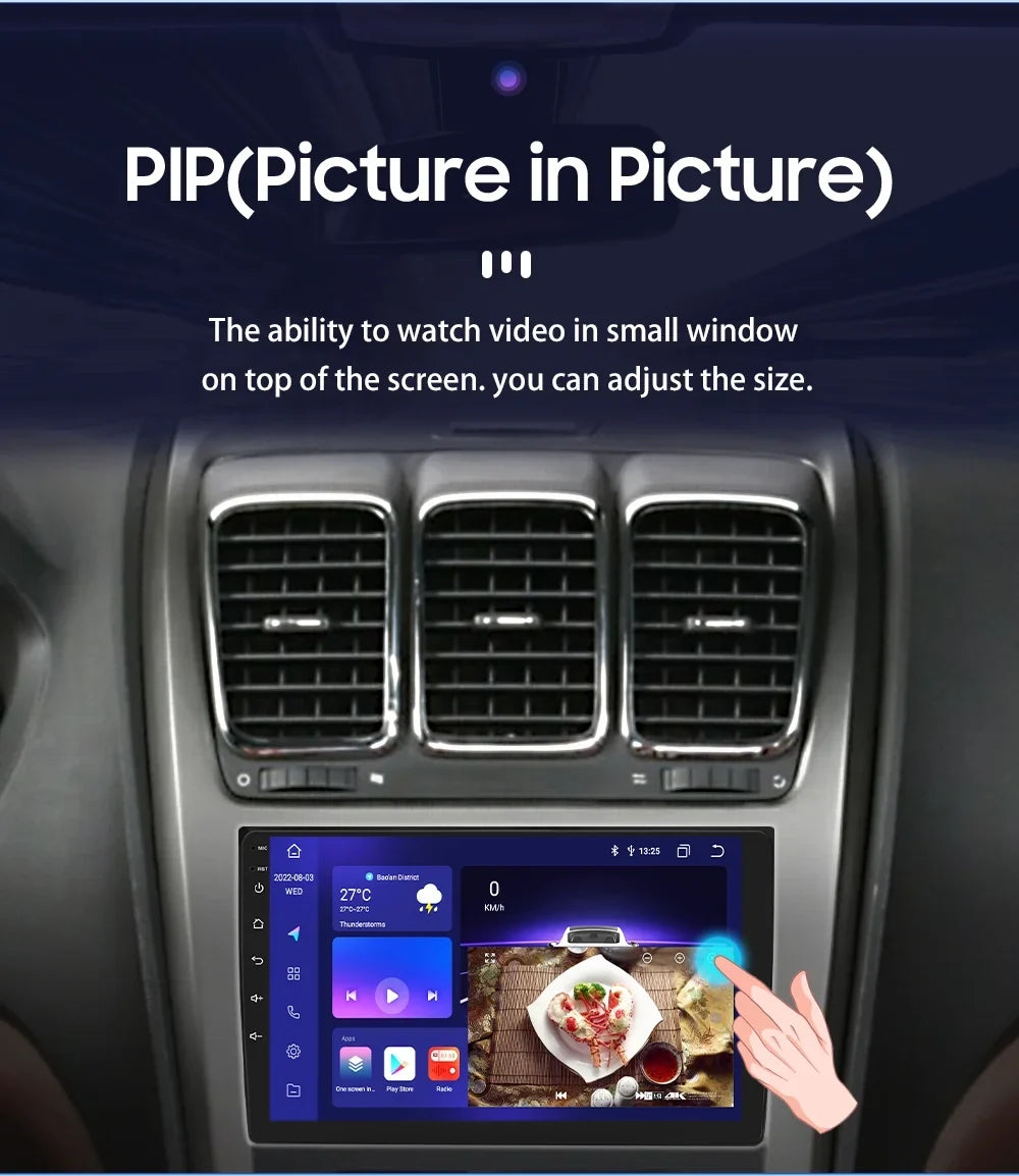 Hizpo 10.1 inch Car Radio Stereo For GMC Sierra Savana Chevrolet Silverado Buick Android 12 GPS Navigation With Bluetooth 5.0 FM AM Radio DSP Carplay 4GB 32GB