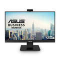 BE24EQK 23.8" Business Monitor with Webcam, 1080P Full HD IPS, Eye Care, DisplayPort HDMI, Frameless, Built-in Adjustable 2MP Webcam, Mic Array, Stereo Speaker, Video Conference