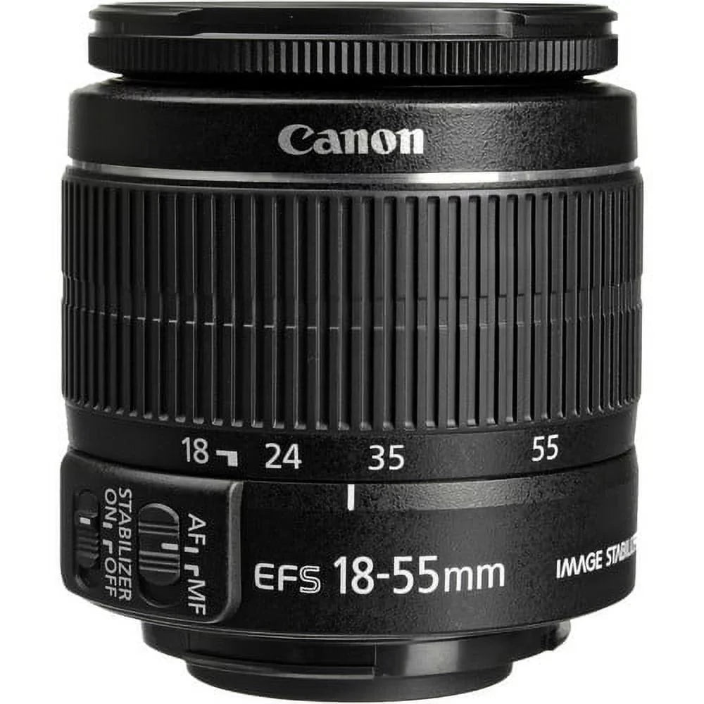 ef-s 18-55mm f/3.5-5.6 is stm lens (white box) for eos slr cameras 7d ii, 7d, 70d, 60d, 50d,... t6i, t5i, t6, t5, 1200d, t3i, t4i, sl1, 700d, 760d 750d, 650d, 600d.....+ aud essential acce