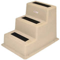 Taylor Made Boat Dock Step 44300 | Triple Tread Sandstone Polyethylene