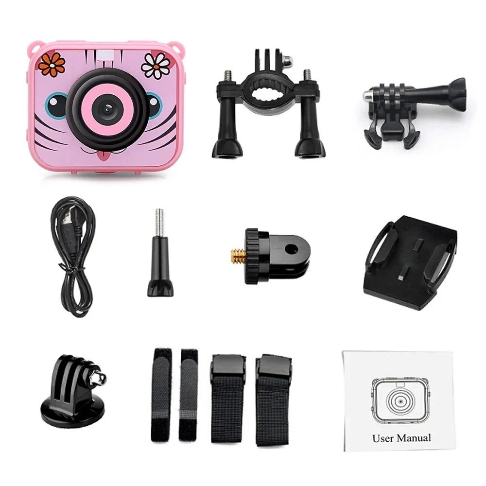 Nebublu Video Camera,30M Built-in Children Built-in Lithium Battery New Year Present 12MP Liquid 30M Camera Camera 1080P Lithium Battery New Camera 1080P 12MP Video Camera Camera Kids Camera Kids