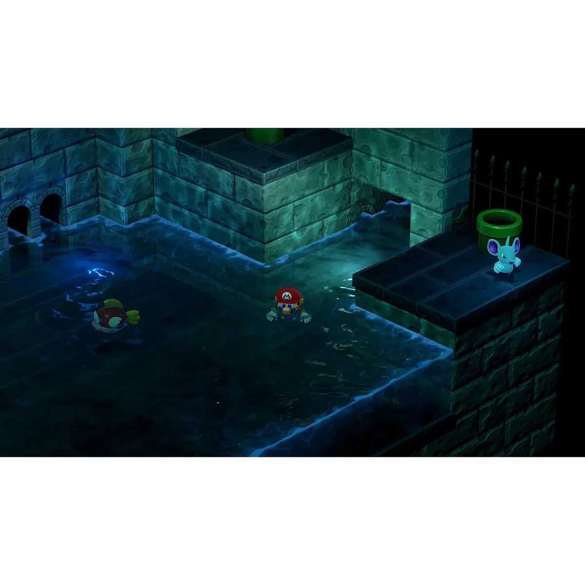 Super Mario RPG and Mario Kart 8 Two Game Bundle - Nintendo Switch with Monitor Cleaning Cloth