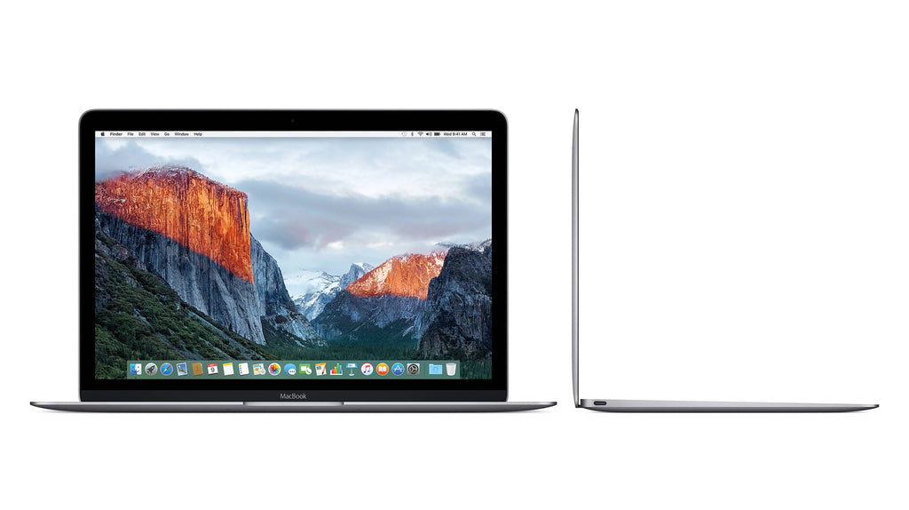 Macbook (MLH72LL/A) 12-inch Retina Display Core m3 256GB - Space Gray (Early 2016) (Certified Refurbished