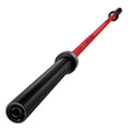 Olympic Bar Solid Chrome Barbell Weights Lifting Power Lifting Red Hard Chrome Barbells