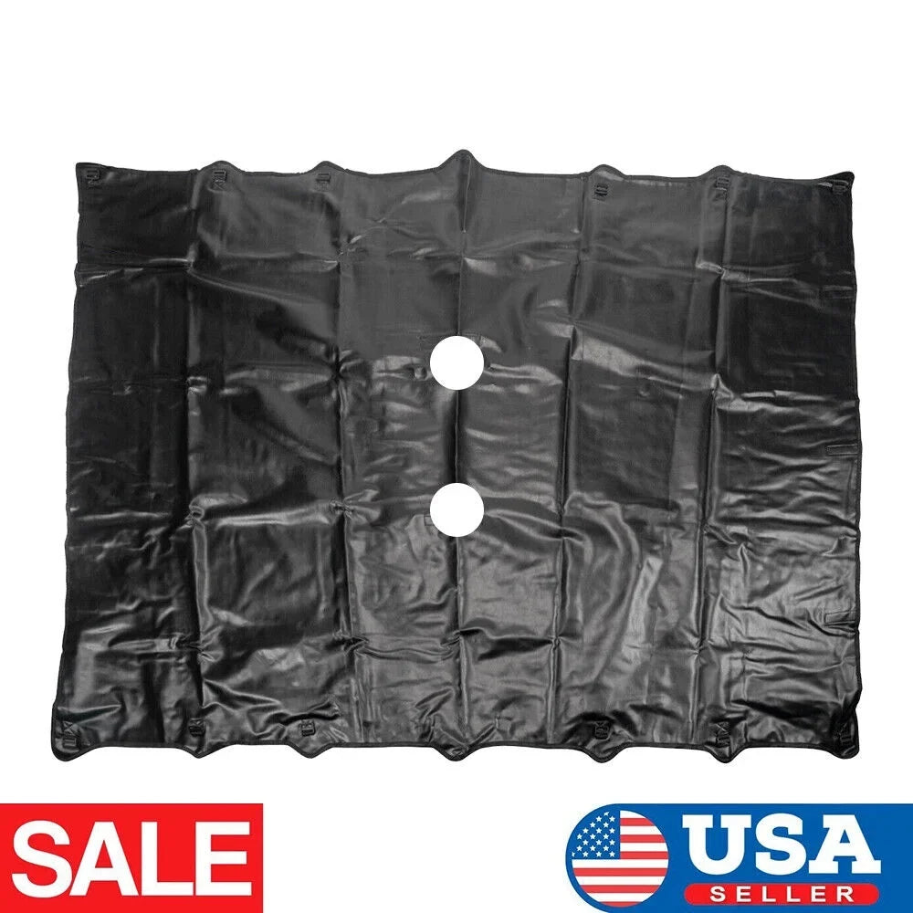 JLLOM Ultimate Leather Top Sunshade Protection for Jeep Wrangler JK JKU 07-18 - Shield Your Ride from Harsh Sunlight