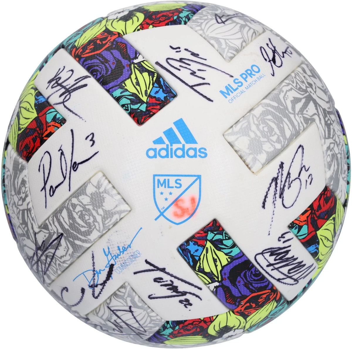 San Jose Earthquakes Pre-owned Soccer Ball from the 2022 MLS Season with 25 Signatures - BA88054 - Fanatics Authentic Certified