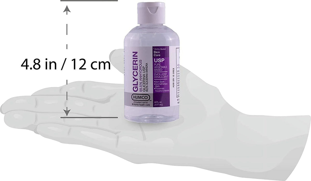 6 Pack - Humco Glycerin Skin Protectant USP 99.5% 6oz Each