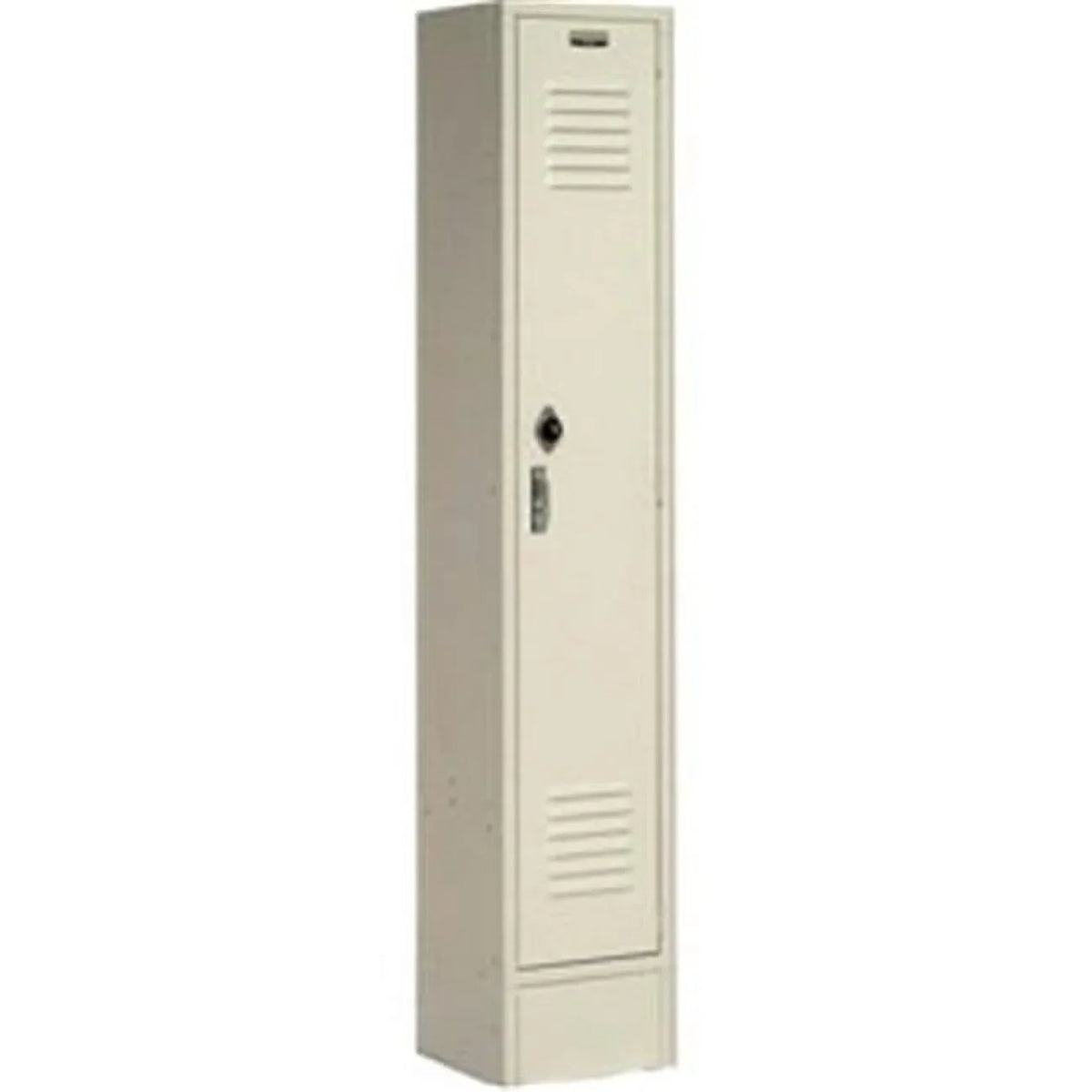 Global Industrial Single Tier Paramount Locker with 1 Door Ready to Assemble - Tan