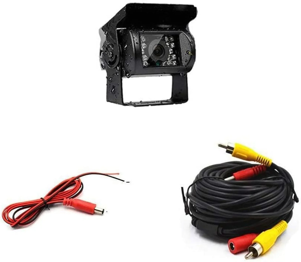 Camecho Truck Backup Camera Heavy Duty 18 IR Night Vision Fluid Vehicle Rear View Camera 12 V 24V Backup
