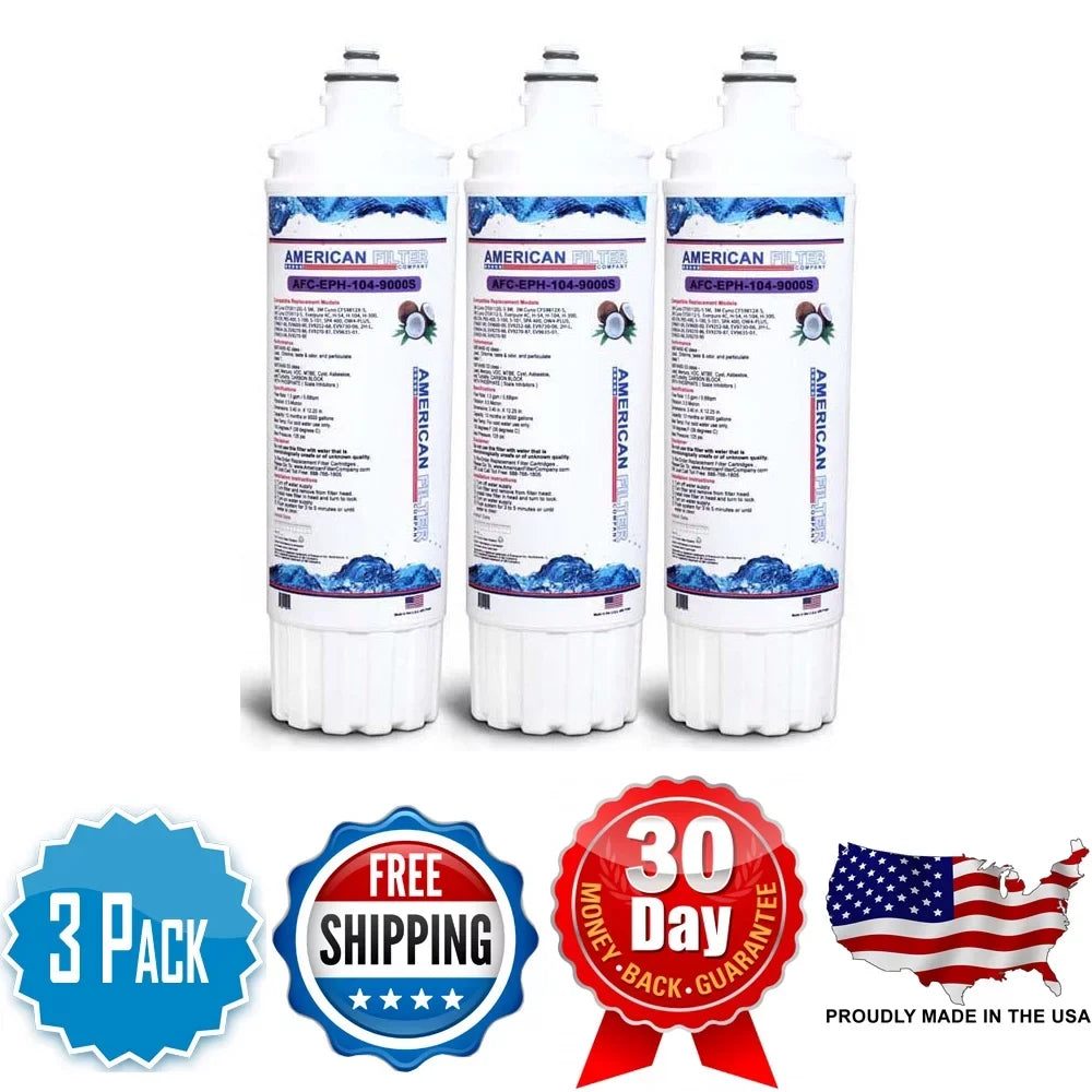 AFC Brand , Fluid Filters , Model # AFC-EPH-104-9000S , Compatible with Follett® C50HT400W - 3 Filters - Made in U.S.A.