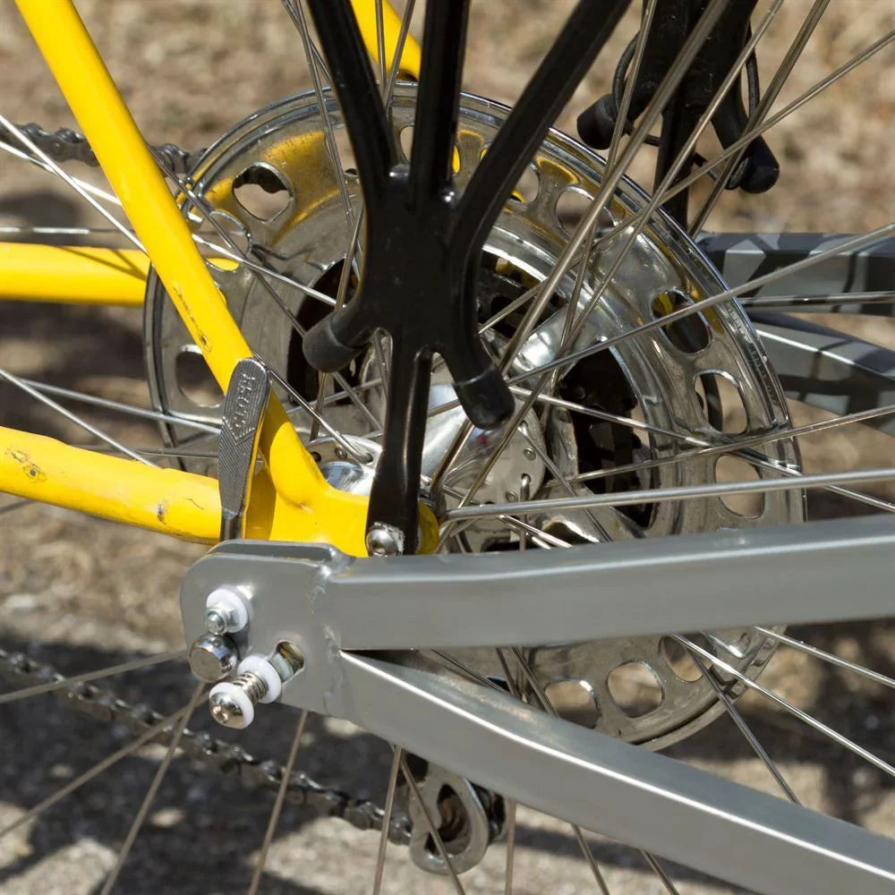 Elevate Outdoor BCT-8002 Single Wheel Pull-Behind Bicycle Cargo Trailer with Cargo Bag