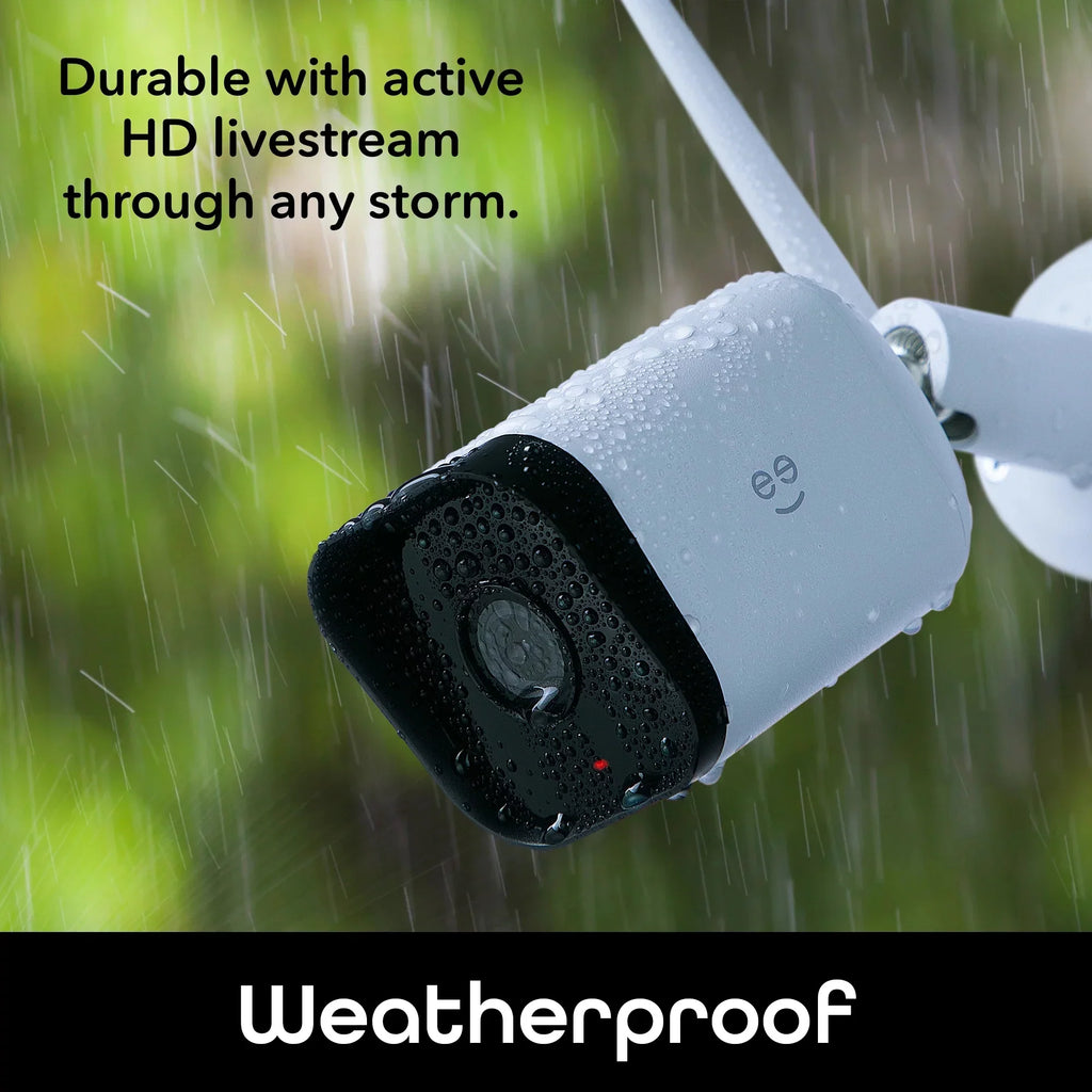 Geeni Hawk 3 1080p HD Smart WiFi Security Camera, Outdoor IP66 Weatherproof, 2-Pack (Supports Only 2.4GHz Wi-Fi)