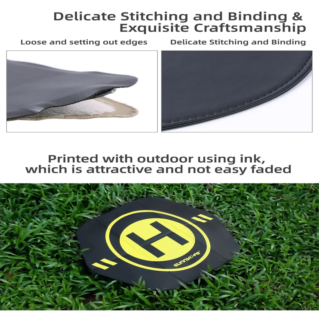 ZiSUGP Double-sided Color Liquid Take-off And Landing Pad For Small And Medium Drones 4k Drones for Adults