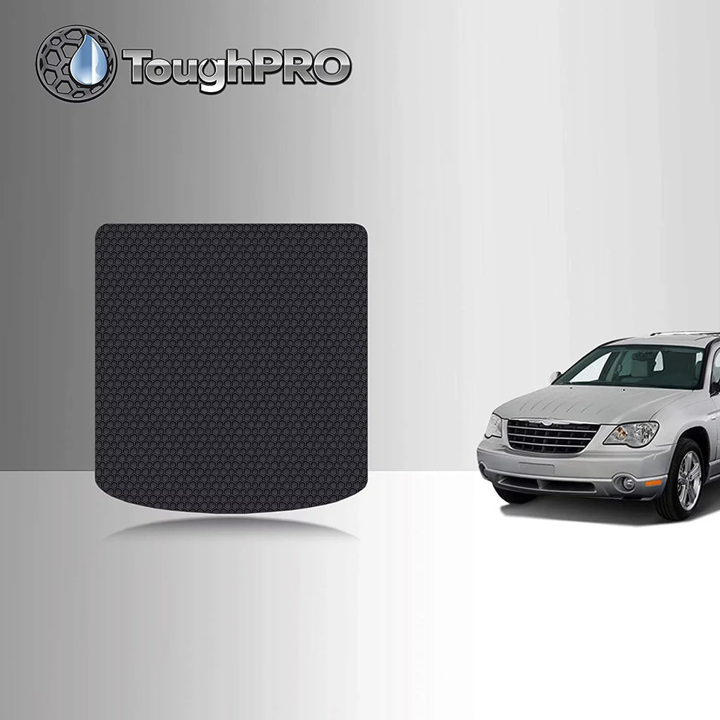 TOUGHPRO Cargo/Trunk Mat Accessories Compatible with Chrysler Pacifica - 3rd Row Down - All Weather - Heavy Duty - Custom Fit - (Made in USA) - 2021