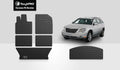 ToughPRO - CHRYSLER Pacifica Full Set with Cargo Mats - All Weather - Heavy Duty - Black Rubber - 2005